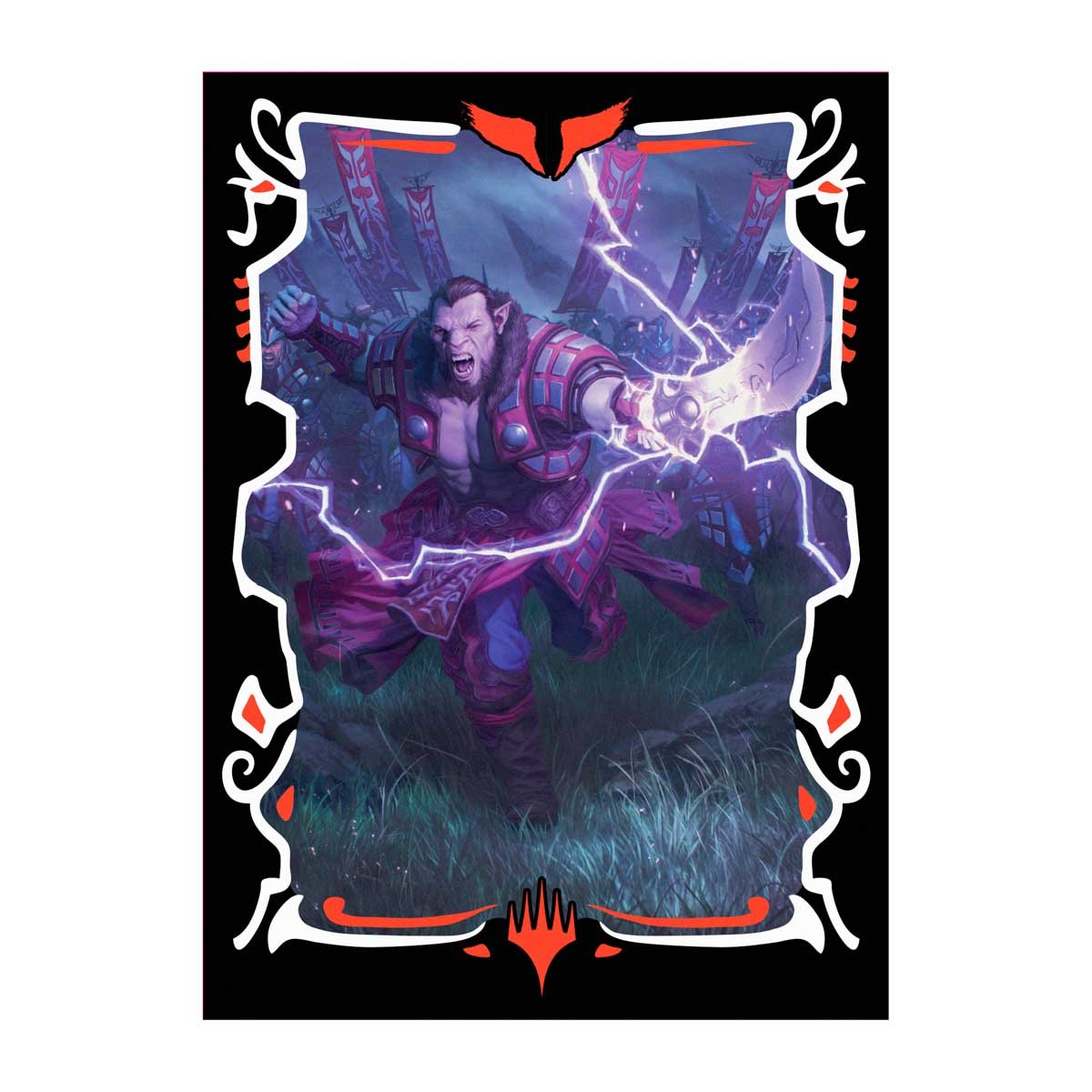 Tarkir Dragonstorm Mardu Commander 100ct Deck Protector Sleeves for Magic: The Gathering - E - 38800 - Ultra PRO - Ultra PRO International