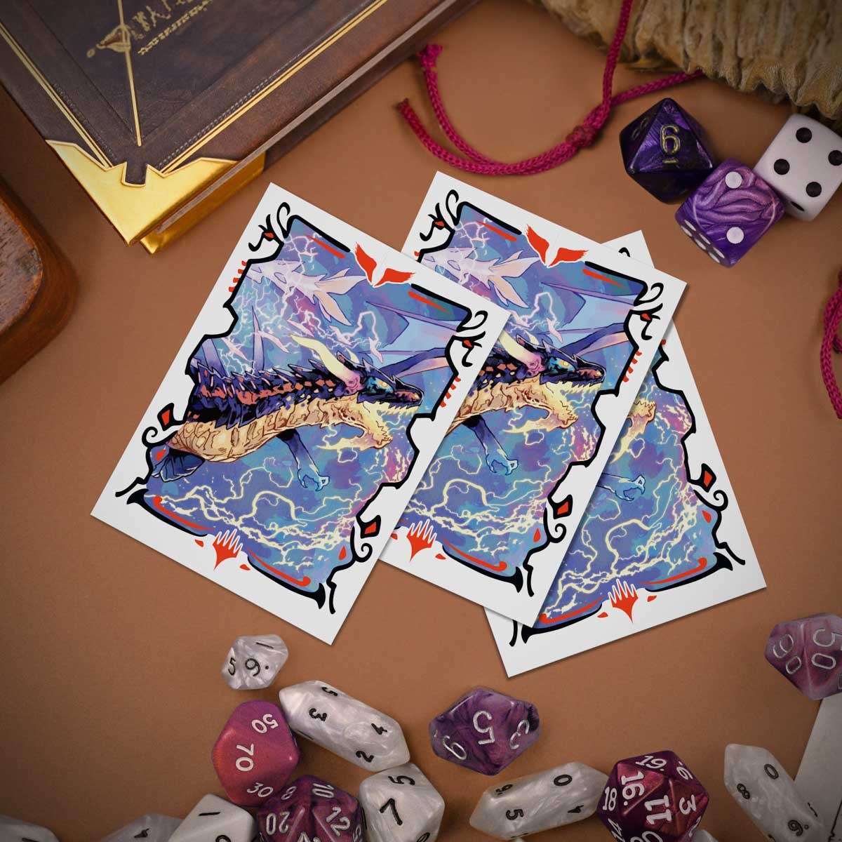 Tarkir Dragonstorm Mardu Commander 105ct APEX Deck Protector™ Sleeves for Magic: The Gathering - E - 38811 - Ultra PRO - Ultra PRO International