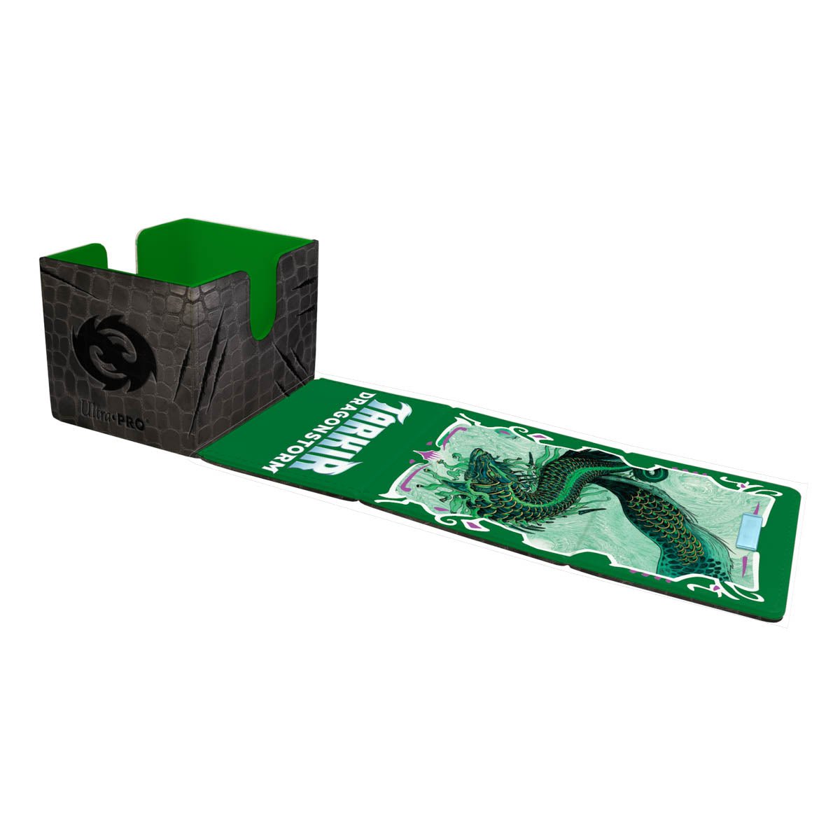 Tarkir Dragonstorm Teval, Arbiter of Virtue Premium Alcove Edge Deck Box for Magic: The Gathering - E - 38821 - Ultra PRO - Ultra PRO International