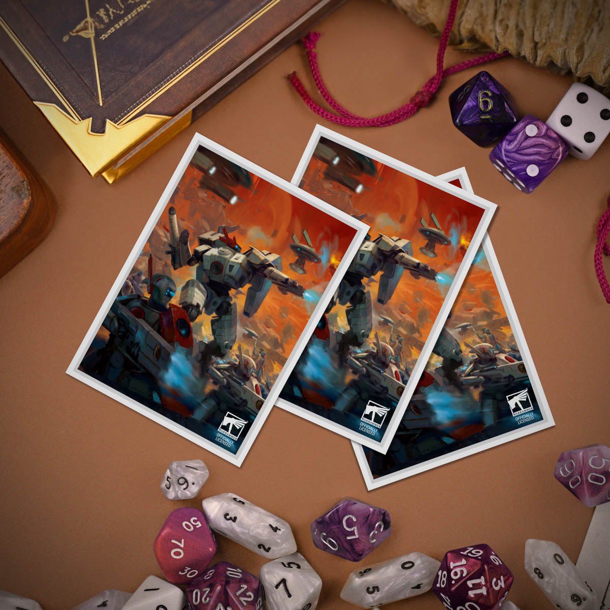 T’au Empire 105ct APEX DECK PROTECTOR® Sleeves for Warhammer 40,000 - E-16557 - Ultra PRO - Ultra PRO International