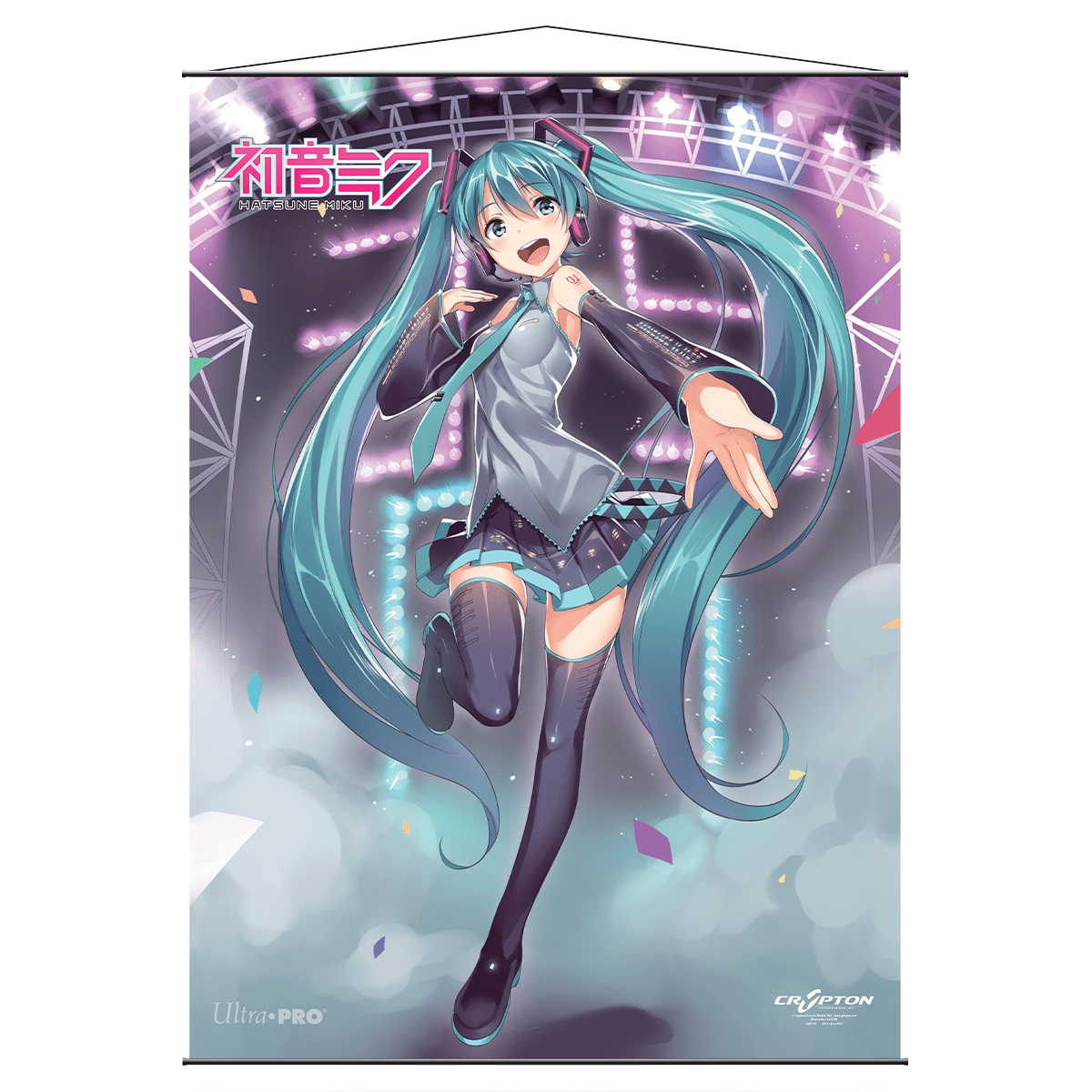 Thank You Wall Scroll for Hatsune Miku - E - 84600 - Ultra PRO - Ultra PRO International