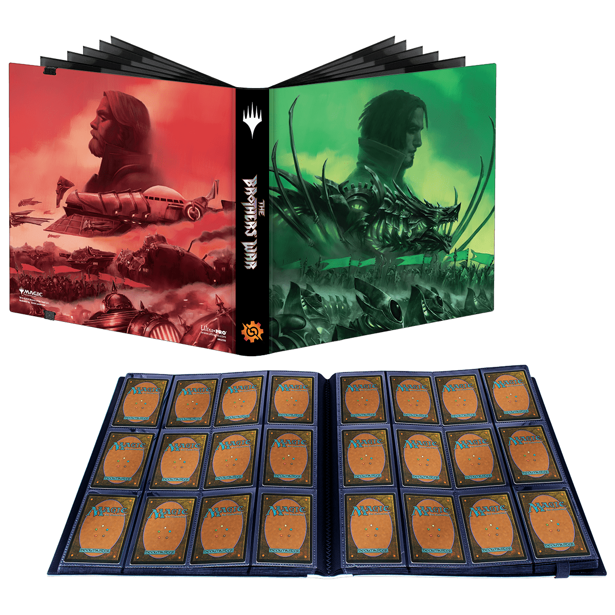 The Brothers' War Pre - Release Mishra and Urza 12 - Pocket PRO - Binder for Magic: The Gathering - E - 19644 - Ultra PRO - Ultra PRO International