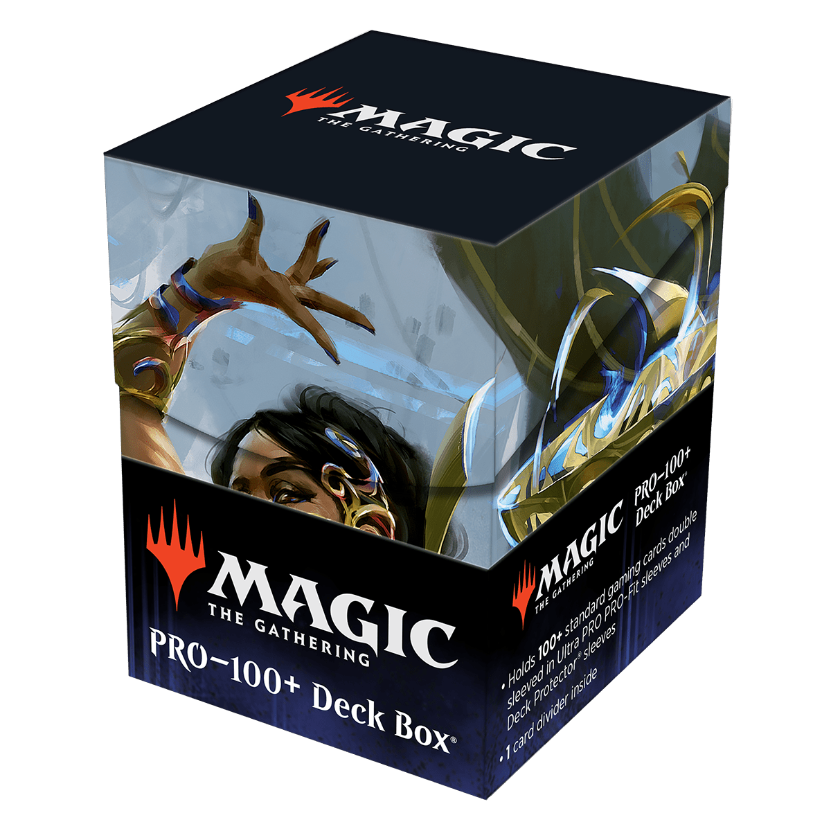 The Brothers' War Saheeli, Filigree Master 100+ Deck Box for Magic: The Gathering - E - 19636 - Ultra PRO - Ultra PRO International