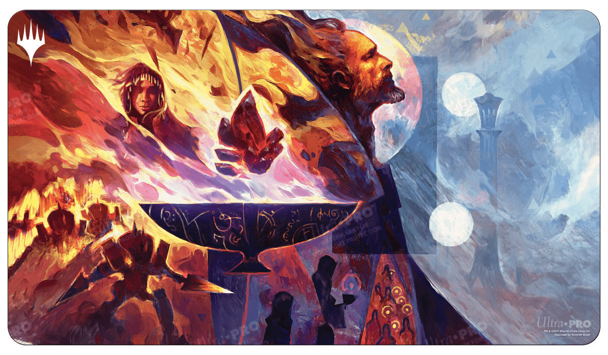 The Brothers' War Urza's Command Standard Gaming Playmat for Magic: The Gathering - E - 19624 - Ultra PRO - Ultra PRO International
