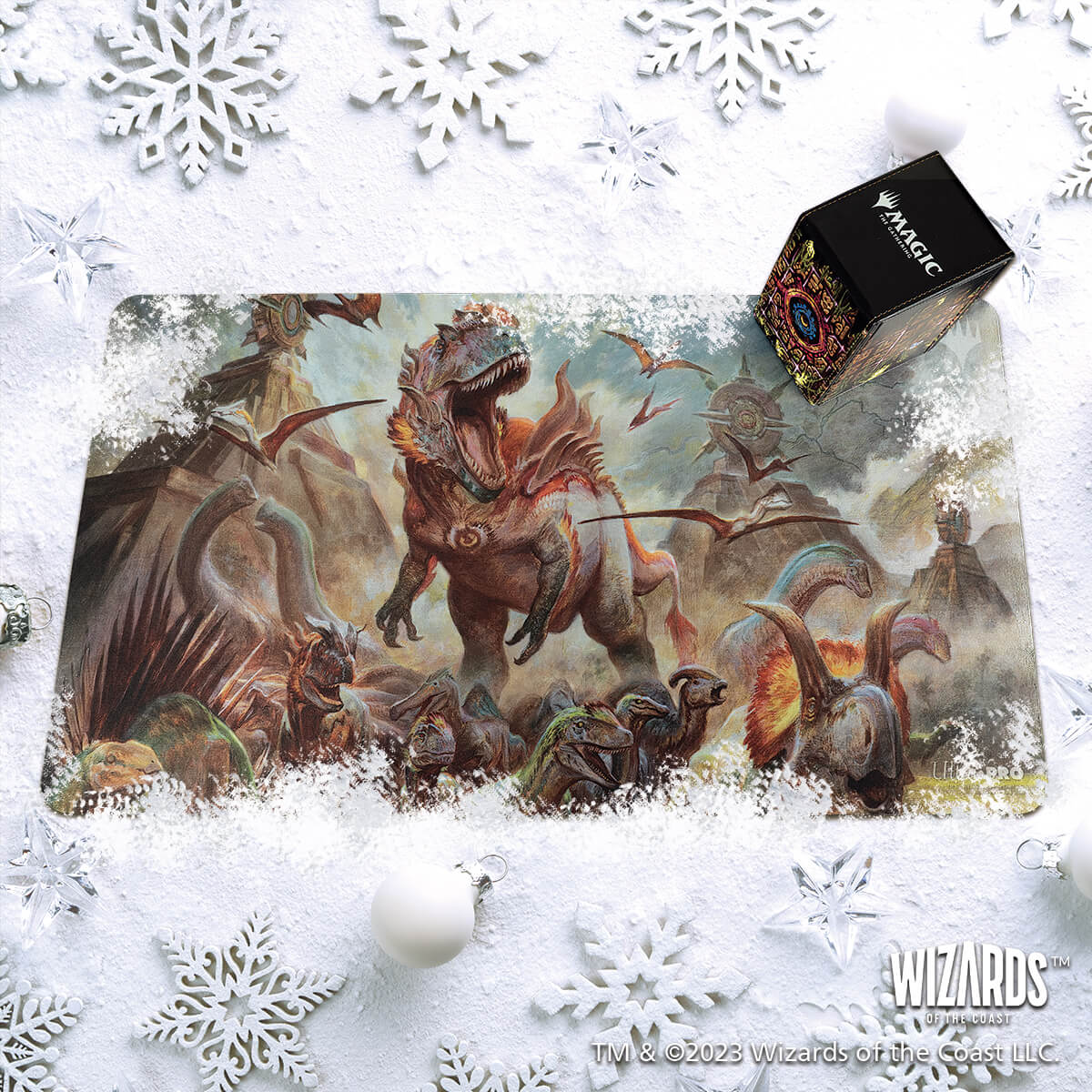 The Lost Caverns of Ixalan Gishath, Sun’s Avatar Standard Gaming Playmat for Magic: The Gathering - E - 38102 - Ultra PRO - Ultra PRO International