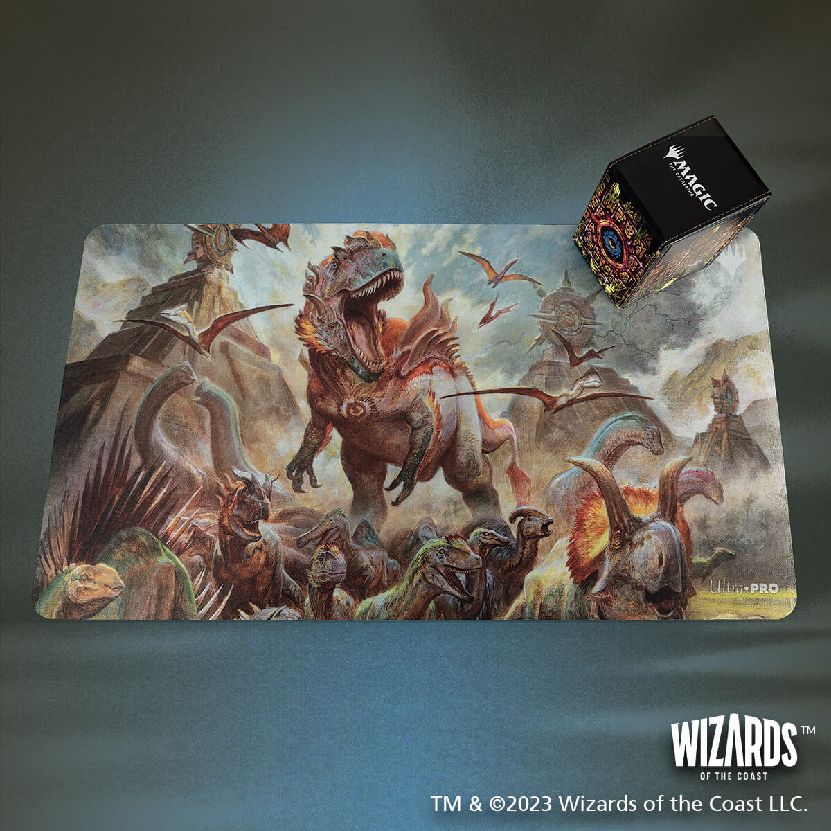 The Lost Caverns of Ixalan Gishath, Sun’s Avatar Standard Gaming Playmat for Magic: The Gathering - E - 38102 - Ultra PRO - Ultra PRO International
