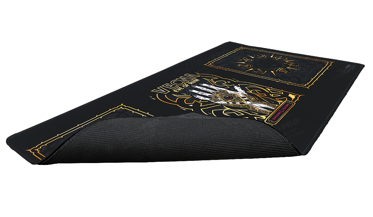 Vecna: Eve of Ruin - Black Stitched Playmat for Dungeons & Dragons - E - 38462 - Ultra PRO International - Ultra PRO International