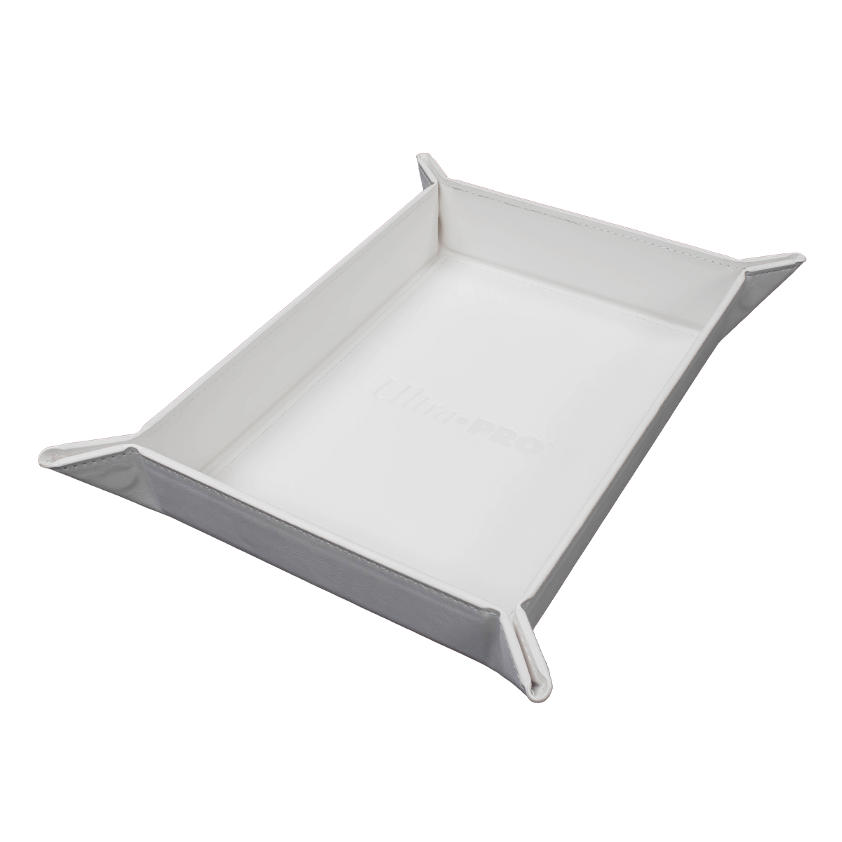 Vivid Magnetic Folding Dice Tray - White - E - 16333 - Ultra PRO International - Ultra PRO International