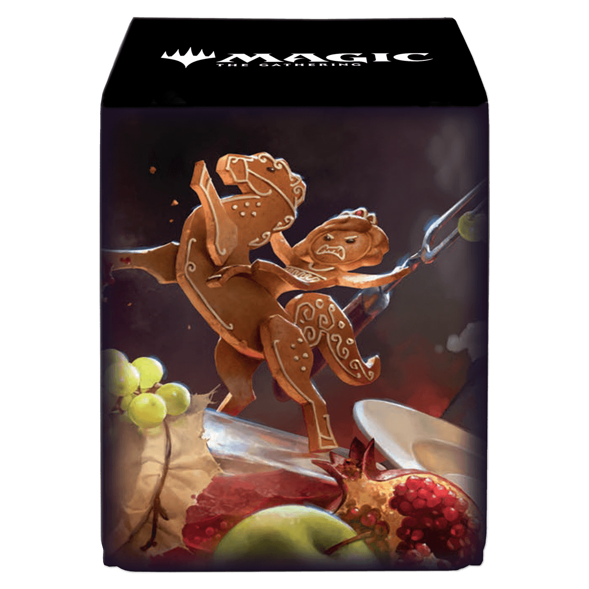 Wilds of Eldraine Food Fight Alcove Flip Deck Box for Magic: The Gathering - E - 38035 - Ultra PRO - Ultra PRO International