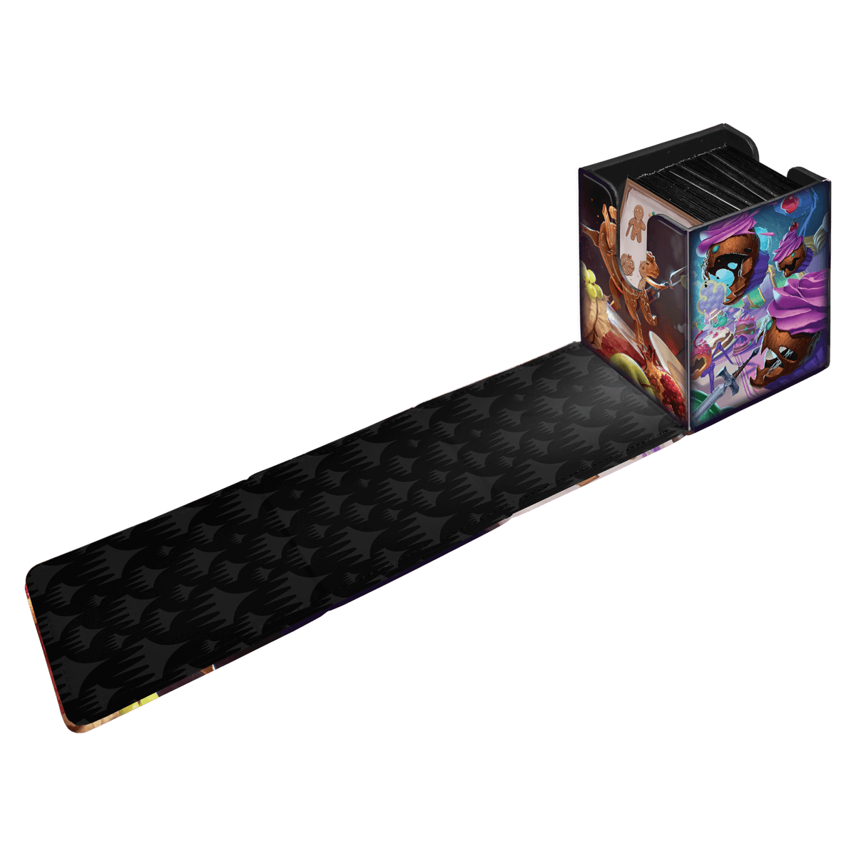 Wilds of Eldraine Food Fight Alcove Flip Deck Box for Magic: The Gathering - E - 38035 - Ultra PRO - Ultra PRO International