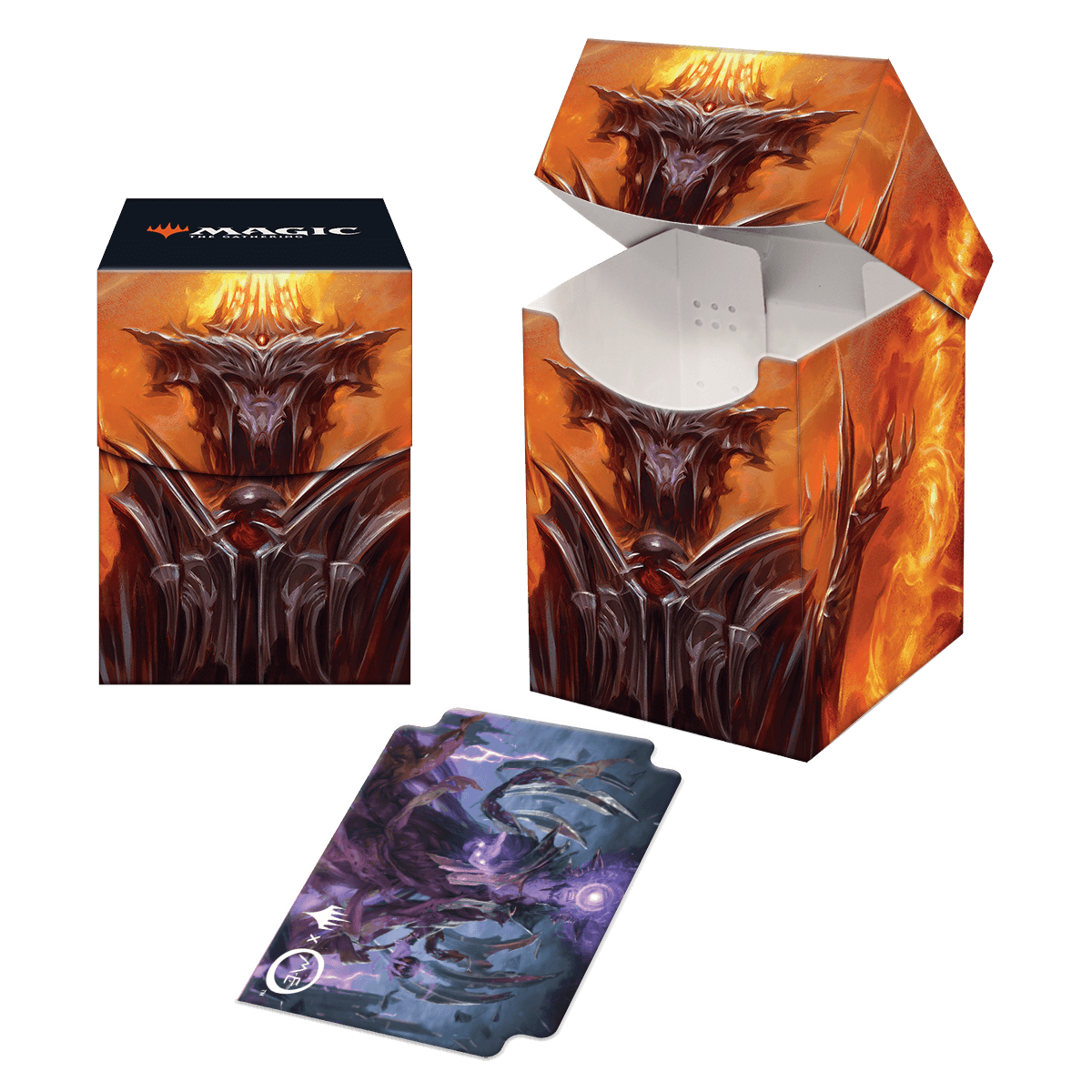 The Lord of the Rings Tales of Middleearth Sauron v2 100+ Deck Box