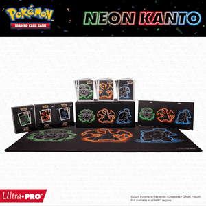 Neon Kanto Alcove Vault Deck Box for Pokémon | Ultra PRO International Neon Kanto Alcove Vault Deck Box for Pokémon | Ultra PRO International