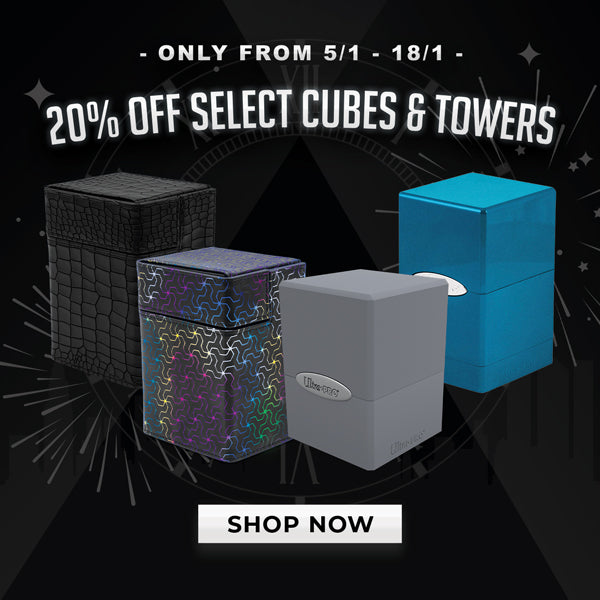 New Year Sale- 20% Off Select Cubes & Towers