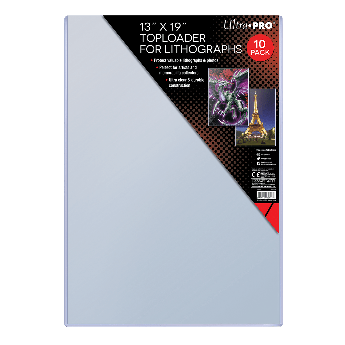 Ultra Pro- Magic: The Gathering 3 Albumo, Colore Nero, 82144
