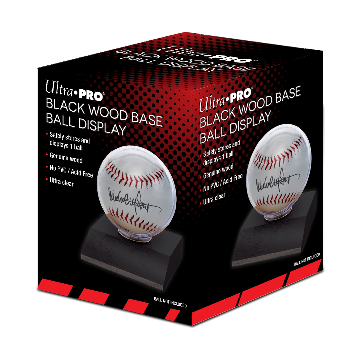 Baseball Wood Base Display Holder | Ultra PRO International