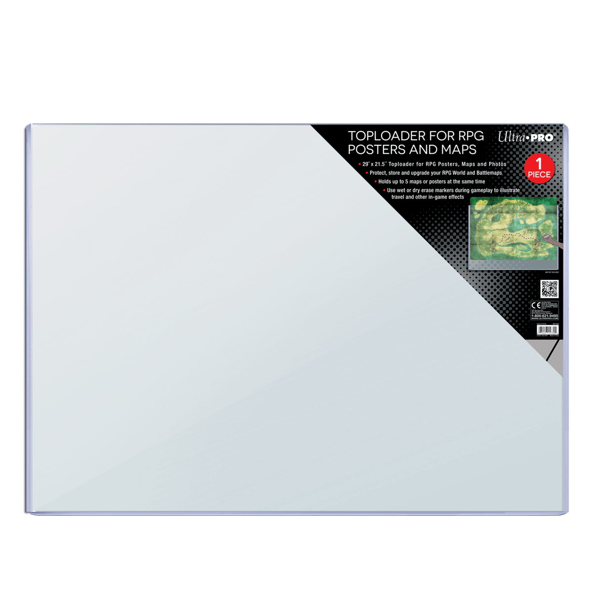 29" x 21.5" Toploader for RPG Posters and Maps | Ultra PRO International