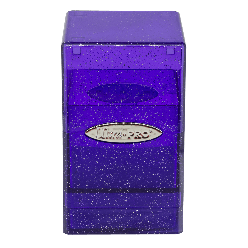Glitter Satin Tower Deck Box | Ultra PRO International