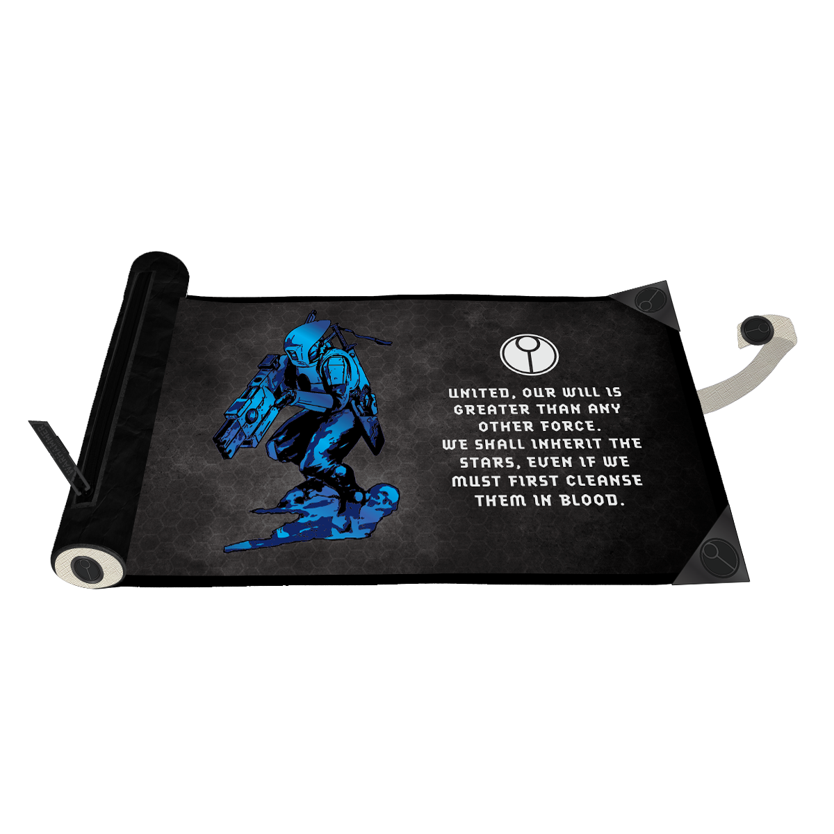 T’au Empire Premium Foil Dice Scroll for Warhammer 40,000