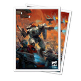 T’au Empire 105ct APEX™ Deck Protector Sleeves for Warhammer 40,000 Loose | Ultra PRO International