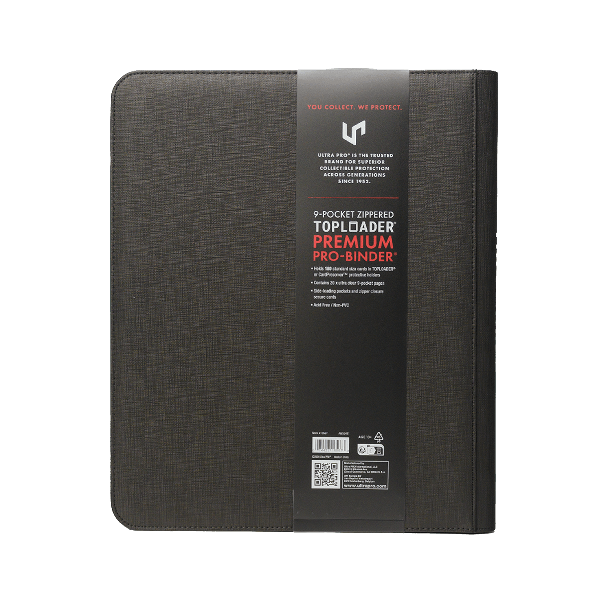 9-Pocket Zippered TOPLOADER® Premium PRO-BINDER®