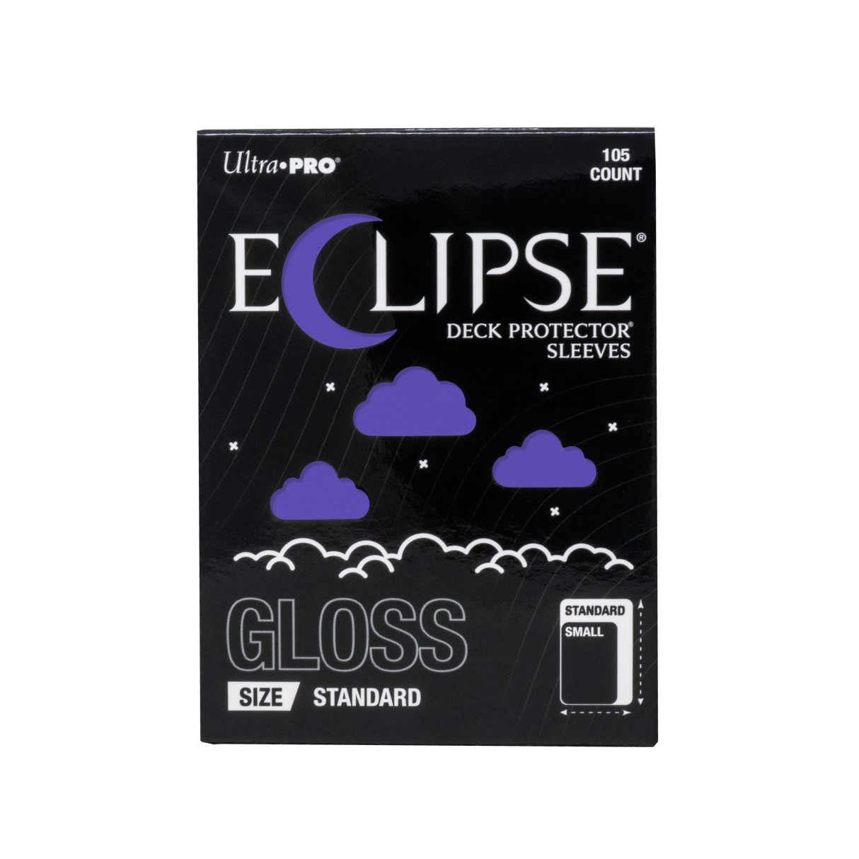 ECLIPSE® Gloss Standard DECK PROTECTOR® Sleeves: Royal Purple - 105ct