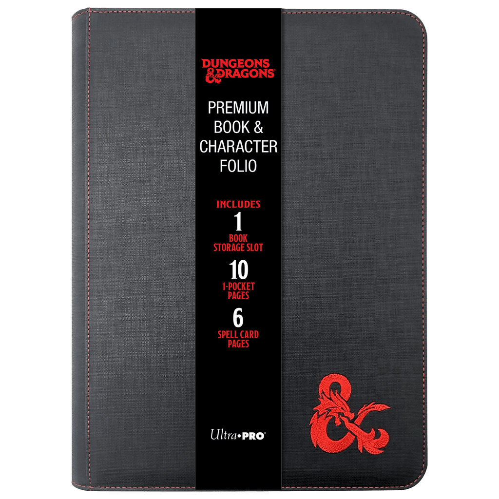 Dungeons & Dragons Premium Zippered Book & Character Folio | Ultra PRO International