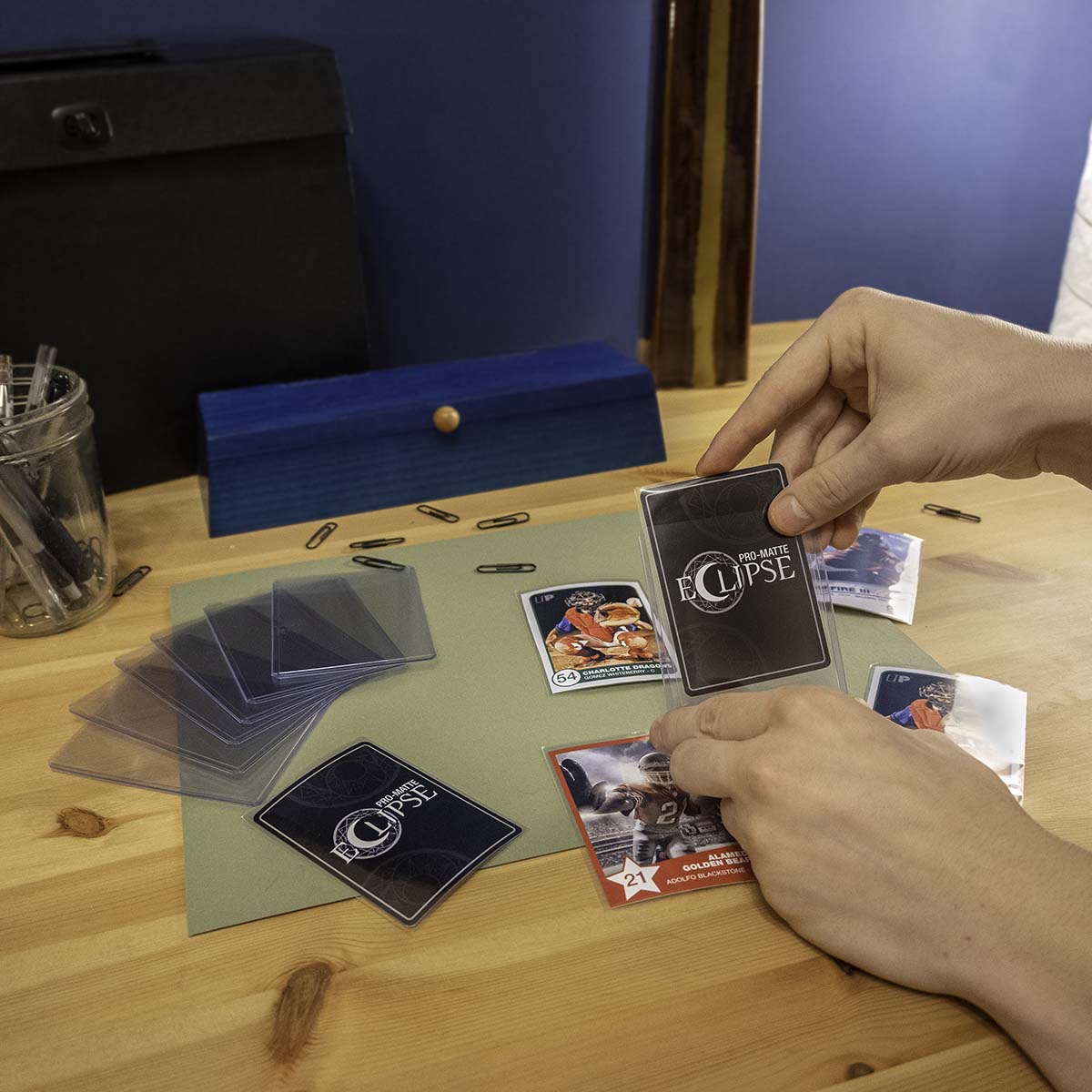 Ultra PRO 100 Count 3x4 Toploaders + 100 Soft Sleeves - Card Protection Combo