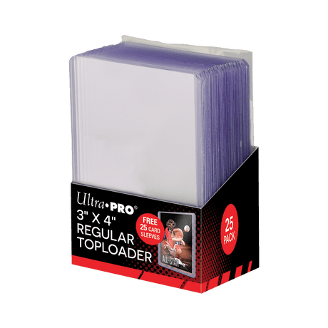 Ultra PRO 4x6 Soft Sleeves (100) + 25 Toploaders Clear, For Photos Or Cards Large Plastic Sleeves Ultra PRO 4x6 Soft Sleeves (100) + 25 Toploaders Clear, For Photos Or Cards Large Plastic Sleeves