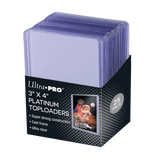 3" x 4" Ultra Clear Platinum Toploaders (25ct) - E - 15910 - Ultra PRO - Ultra PRO International