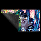 Critical Role: The Mighty Nein - Illustrated: Nott the Brave Black-Stitched Playmat for Tabletop Gaming