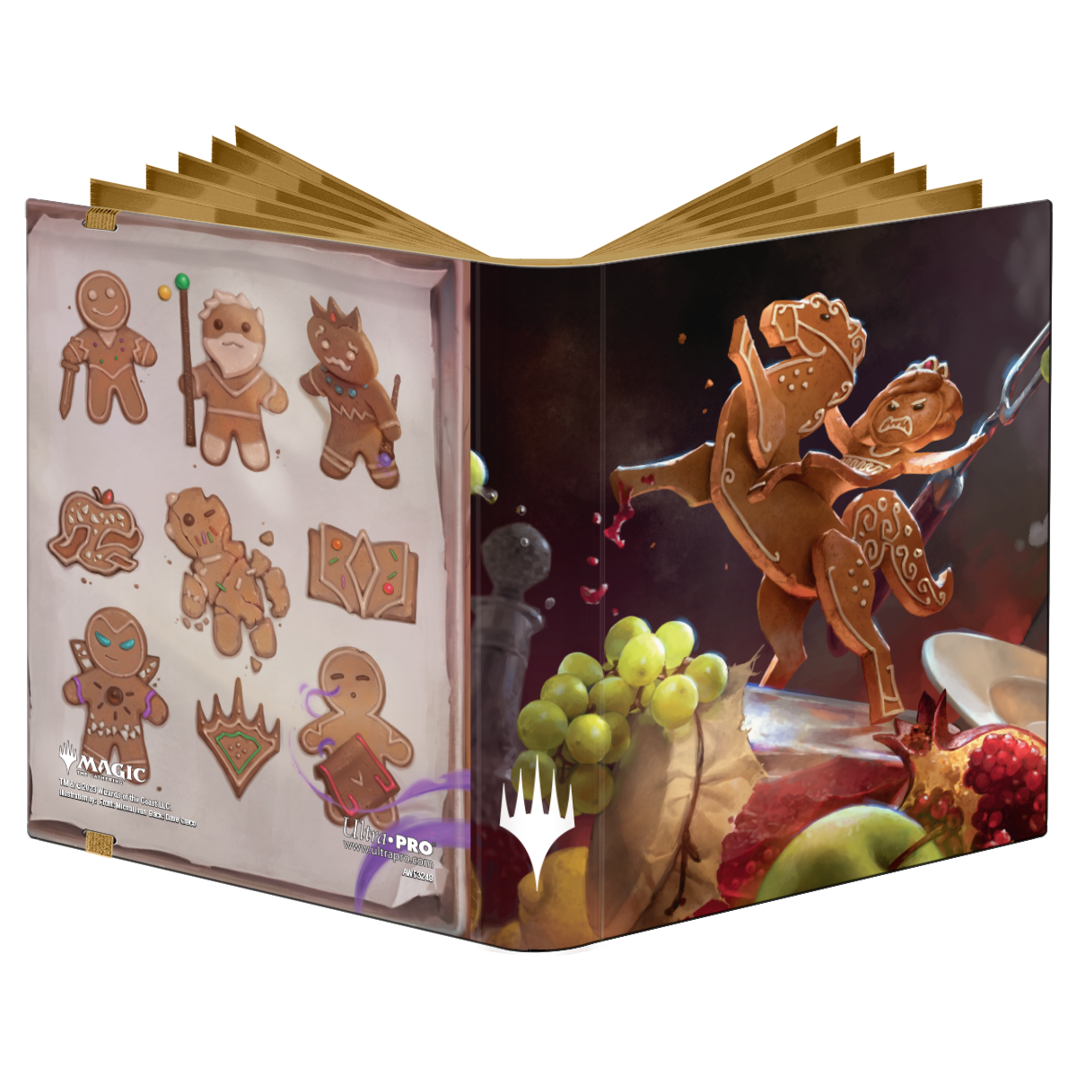 Wilds of Eldraine Syr Ginger, the Meal Ender Cookie Tray 4-Pocket PRO-Binder pour Magic : The Gathering