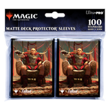 Fallout Caesar, Legion’s Emperor Deck Protector®  Sleeves (100ct) for Magic: The Gathering | Ultra PRO International