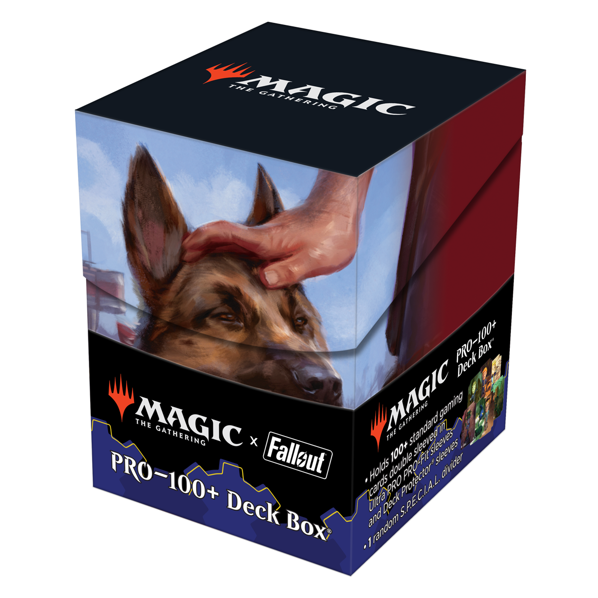 Fallout Dogmeat, Ever Loyal 100+ Deck Box for Magic: The Gathering | Ultra PRO International