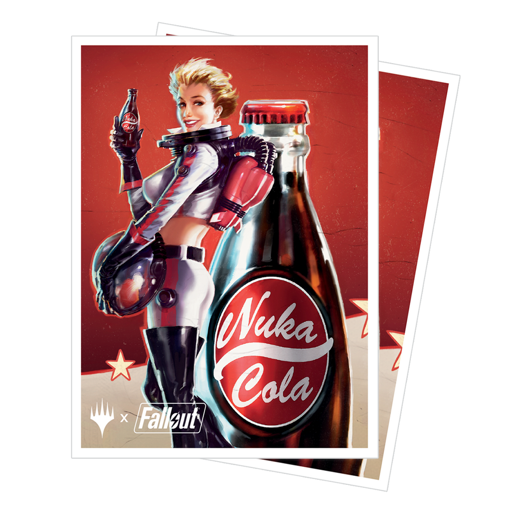 Fallout Nuka Cola Pinup 105ct APEX™ Deck Protector Sleeves for Magic: The Gathering | Ultra PRO International