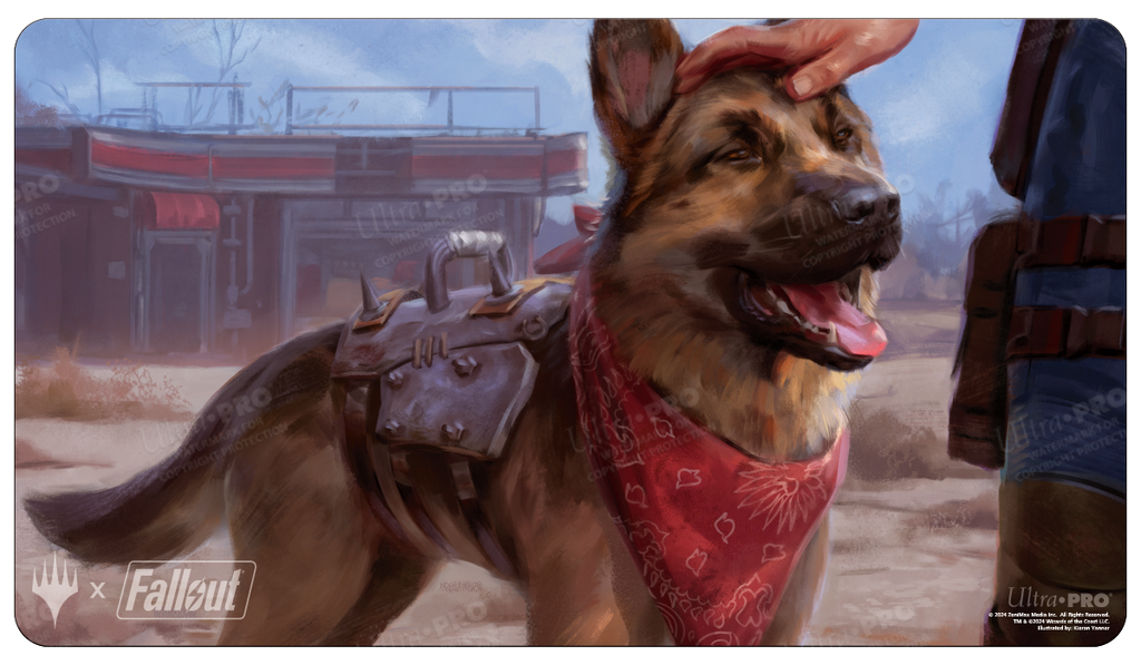 Fallout Dogmeat, Ever Loyal Standard Gaming Playmat for Magic: The Gathering | Ultra PRO International