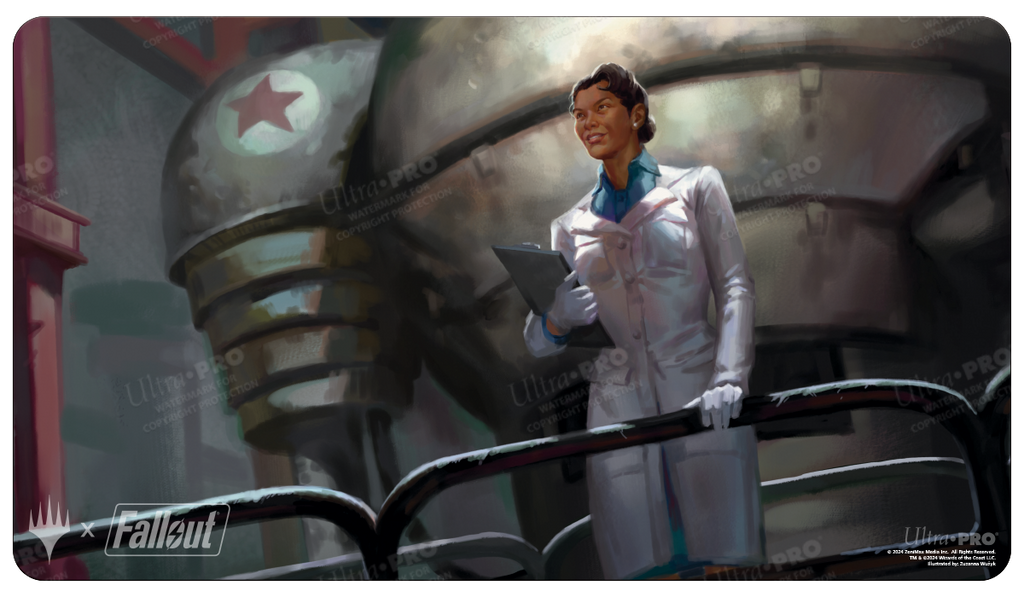 Fallout Dr. Madison Li Standard Gaming Playmat for Magic: The Gathering | Ultra PRO International