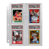 4-Pocket Page for Graded PSA Slabs | Ultra PRO International 4-Pocket Page for Graded PSA Slabs | Ultra PRO International