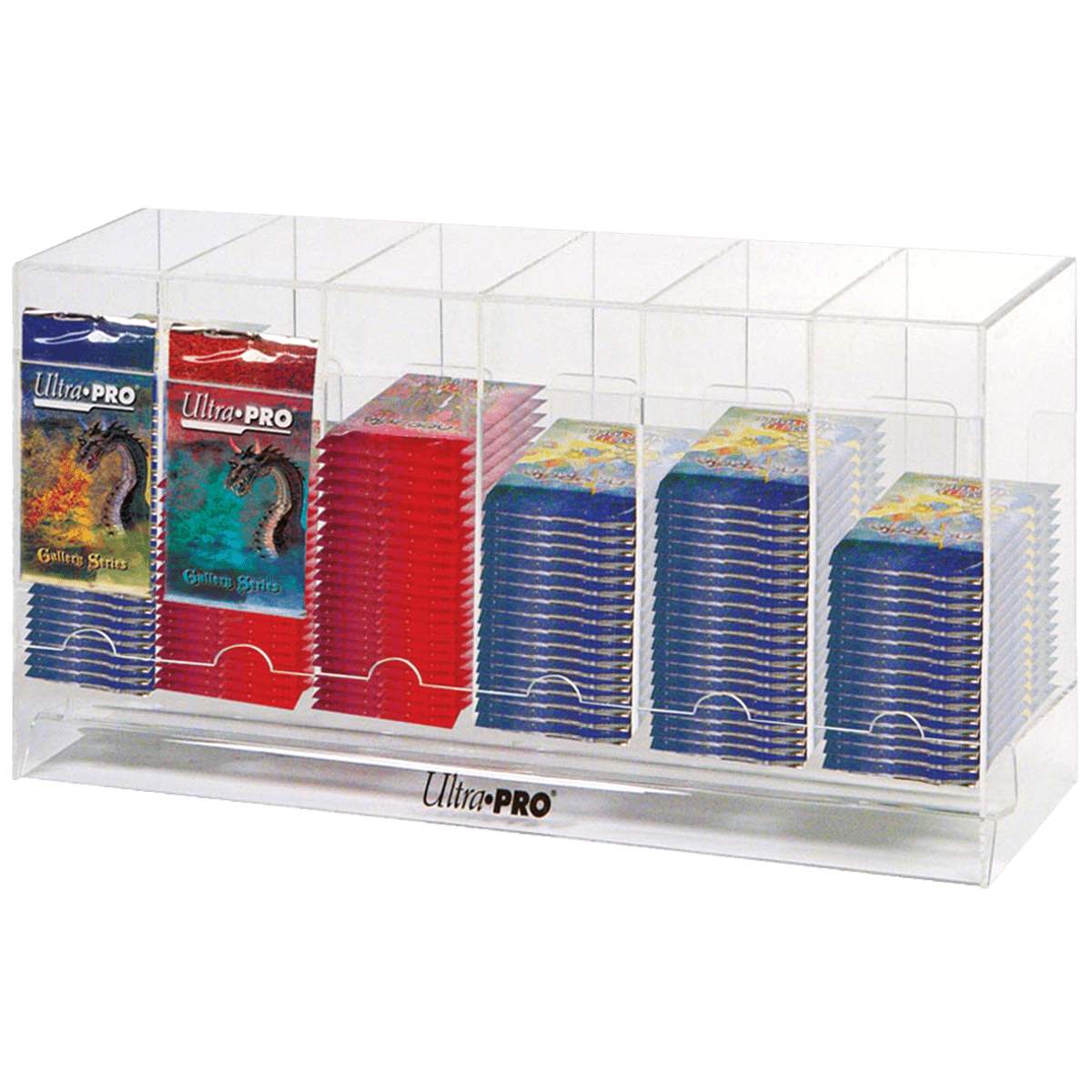 ultra pro booster box case 6-Slot Acrylic Card Pack Dispenser