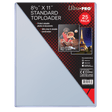 8 - 1/2" x 11" Toploaders (25ct) - E - 81433 - Ultra PRO - Ultra PRO International