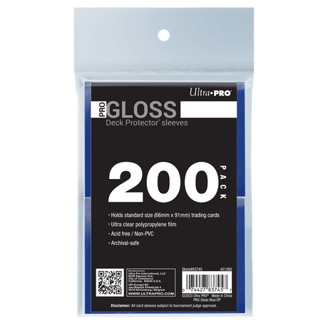 PRO-Gloss Standard Deck Protector Sleeves Bundle (200ct) | Ultra PRO International