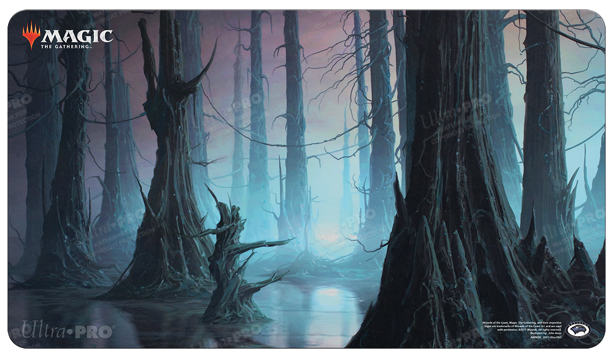 Unstable Swamp Standard Gaming Playmat for Magic: The Gathering