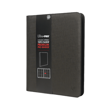 9-Pocket Zippered TOPLOADER® Premium PRO-BINDER® - 16567 - Ultra PRO- Ultra PRO International