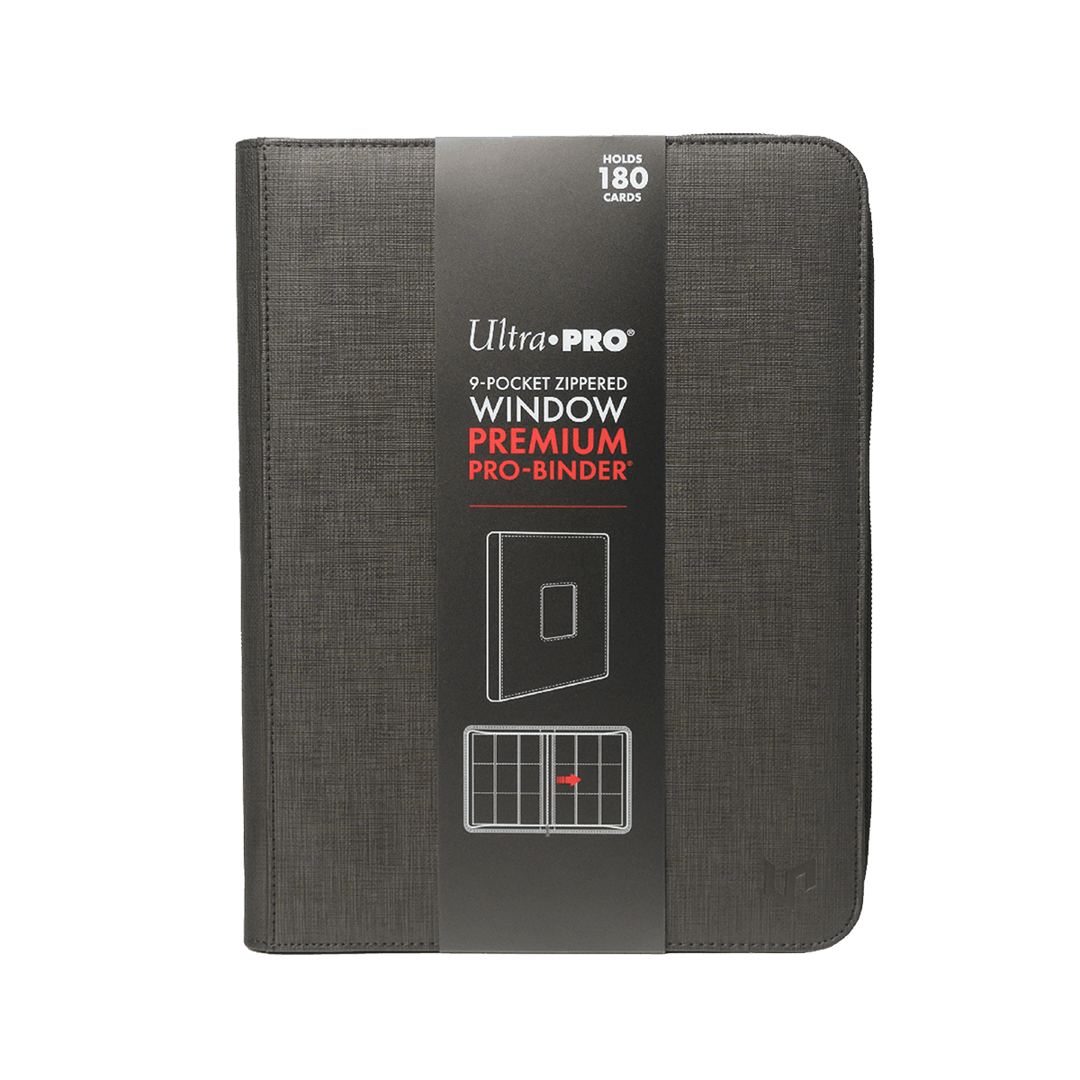 9-Pocket Zippered Window Premium PRO-BINDER® - E-16536 - Ultra PRO- Ultra PRO International