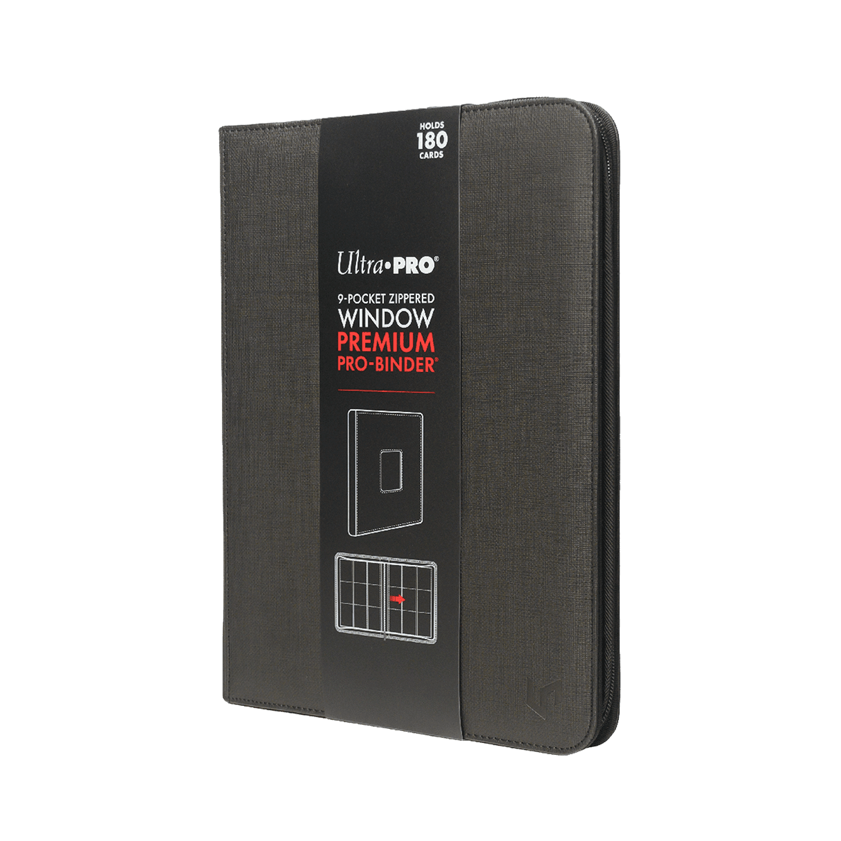 9-Pocket Zippered Window Premium PRO-BINDER® - E-16536 - Ultra PRO- Ultra PRO International
