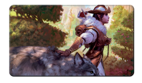 Commander Series #2: Allied - Selvala, Heart of the Wilds (Fan Voted) Stitched Standard Gaming Playmat for Magic: The Gathering