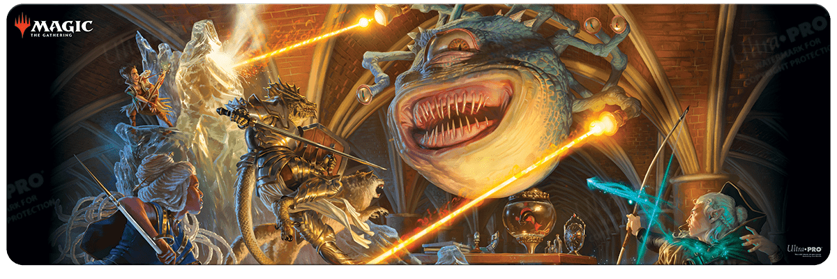 Adventures in the Forgotten Realms The Party Fighting Xanathar 8ft Table  Playmat for Magic: The Gathering