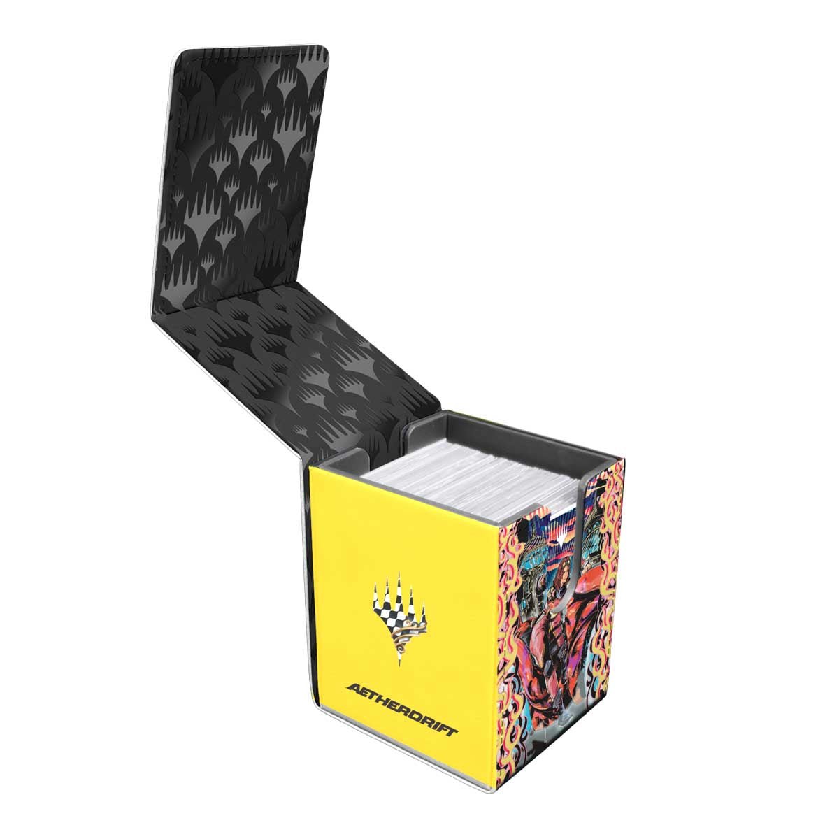 Ultra Pro Magic The Gathering Aetherdrift Deck Box 100+ Commander B - Boîte Rangement Cartes MTG