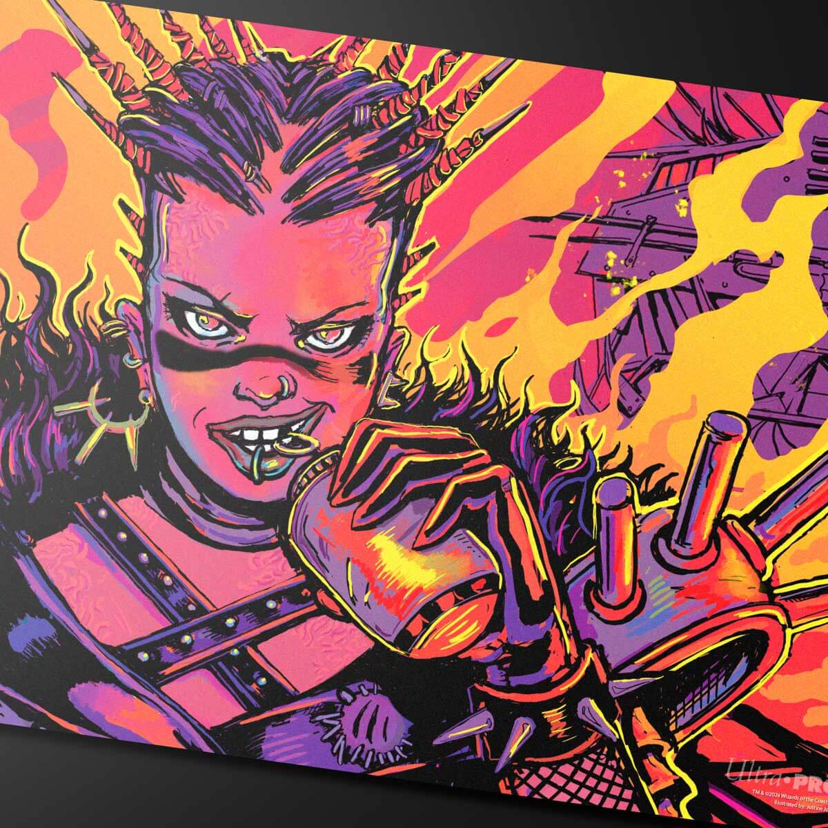 Aetherdrift Far Fortune, End Boss Playmat for Magic: The Gathering ...
