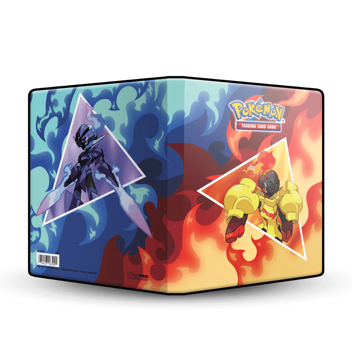 Ultra PRO - Raccoglitore Per Carte Pokémon Armarouge & Ceruledge - Album 9 Tasche Porta 360 Carte - Licenza Ufficiale