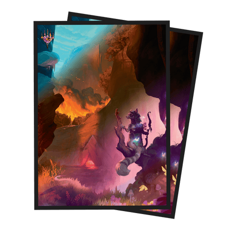 bloomburrow mtg card sleeves Mabel, Heir to Cragflame 105ct APEX Deck Protector for Magic: The Gathering Sized for standard size trading cards measuring 2.5 in Mtg Card Sleeves Bloomburrow -